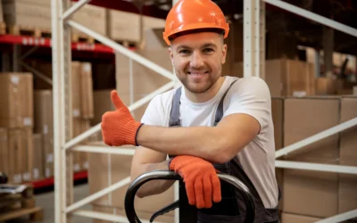 Operari de logística a Sant Hilari Sacalm